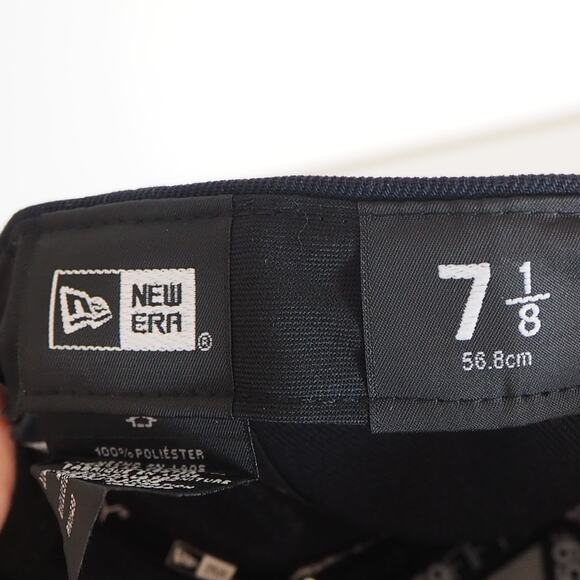 Buffalo Bisons New Era Red White Blue Patriotic Hat Fitted 7 1/8 Stars & Stripes - Picture 7 of 8